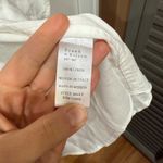 Frank & Eileen  100% Linen White Button Down Blouse Tunic Long Sleeve Shirt Med. Photo 3