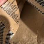 Merona Criss Cross Stud striped Cork Wedge Heels blue tan size 8 Photo 5