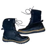 Merrell  black leather “tremblant mid polar” waterproof lace up boots Photo 2