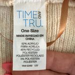 Time and Tru Light beigey tan Hooded shirt sleeve Poncho Sweater Size undefined Photo 13
