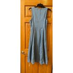 Reformation Anthropologie Sebastien Denim Midi Dress - Size 6 Photo 10