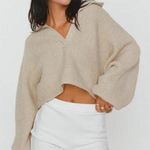 Princess Polly quinten 90s chunky oversized sweater Photo 0