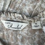 Caffe Marrakesh Top Womens XL Boho Cottagecore Flowy Crochet Fairy Minimalist Brown Photo 1