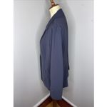 MM Lafleur Moreland Travel Blazer Jacket OrigamiTech Blue Sz 16 Photo 1
