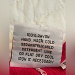 pineapple moon pink floral and leaf print swim cover up Size M Photo 2