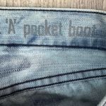 7 For All Mankind  A Pocket Boot Jeans Bleached Wash Y2K Womens Size 31 Photo 3