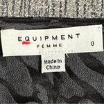 Equipment  Leopard Print Silk Blend Dress Photo 9