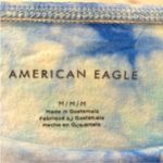American Eagle  Blue Tie-Dye Bandeau Tube Top Size Medium Photo 3