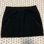 Under Armour UAS  Black Blue Athletic Sportswear Skirt By Tim Coppens Size 2 Photo 7