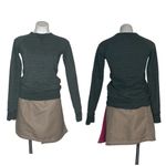 The North Face Heather Green Crew Neck Pullover Top French Terry Size XS Photo 9