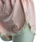 Vintage 80s Avon Lingerie Bottoms Peach Second Skin Satin Lace Trim Womens Large Pink Photo 1