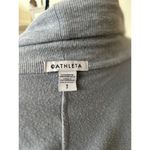 Athleta Pranayama Light Grey Marled Wrap Cardigan Photo 5