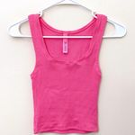 SKIMS  cotton rib tank in sugar pink size M Photo 5