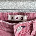 AMO Stix Crop Jeans in Canyon Rose Pink Size 25 Photo 12