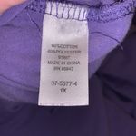 Woman Within  purple casual 1X short sleeve shirt Photo 5