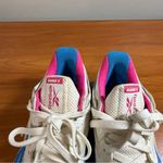 Reebok Nano X Cross Trainer Athletic Workout Shoe Pink Blue White Lace Up W7 Photo 2