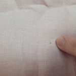 Sigrid Olsen  PALE PINK 100% LINEN LONG LINE TUNIC POCKET TOP SMALL OVERSIZED Photo 8