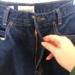 Calvin Klein  vintage mom style dark denim blue jeans tapered leg made in USA XS Photo 2