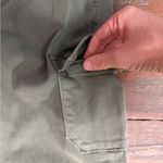 Paige NWT  Carly Cargo Wide Leg Jeans in Vintage Ivy Green ~ Size 25 💛🍄 Photo 10