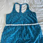 Alice & Trixie  Teal‎ and Navy Geometric Dress Size Medium Photo 4