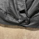 7 For All Mankind  Blazer Womens Black Long Sleeve Tuxedo Size Medium Photo 4