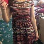 New Look Printed Flare Dress Photo 0