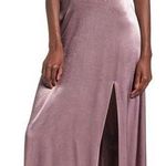 Nordstrom Rack Purple Satin Leith Long Dress Photo 0