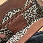 A Very Cool Beautiful Brown ILI New York Leather Makeup Cosmetic Case Photo 2