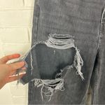 BDG  Urban Outfitters Black Distressed Baggy Boyfriend Jeans Size 28 Photo 6