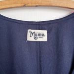 Show Me Your Mumu SMYM • Kylie Mini Dress swing floral chiffon Midnight Rocky Rose navy blue pink Photo 3