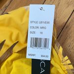 La Blanca NWT  3 piece‎ yellow floral halter tankini swimsuit skirt and bottom 16 Photo 3