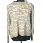 MINKPINK  Wild Jane Animal Print‎ Sweater Fuzzy, Soft, Cozy Size M Photo 2