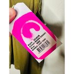 One Teaspoon Worn Khaki Olive Green Miami Bamboo Logo Tank Top Size Medium NWT Photo 4