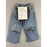 Vtg Warner Bros Classic Jeans 26x30 Blue Taz &Bugs Embroidered High Waist Tag 8 Photo 10