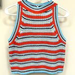 Hint of Mint  Crop Sweater Top XL Photo 0