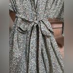 DÔEN Opal dress with a green and red floral print bohemian dress , romantic Size XS Photo 4