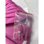 Strapless Empire Waist Chiffon Gown in Orchid Pink
Dessy Collection Pink Size 14 Photo 7