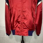 Liz Claiborne Liz Sport Claiborne Vintage Full Zip Windbreaker Size Large Red White Blue Nylon Photo 2