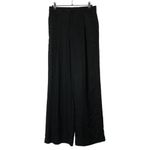 ZARA  Black High Rise Wide Leg Dress Trousers S Photo 1