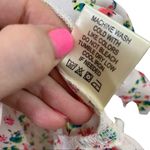 Truth Floral Baby Doll Tiered White/Pink Tank Top White Size 1X Photo 3