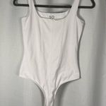 SO  White Corset Sleeveless Bodysuit XS Photo 0
