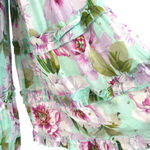 Miss June Paris Fleur Dress Off the Shoulder Floral Print One Size Blue Size undefined Photo 8