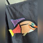 Anthropologie  Celandine Sea Life Embroidered Mini Dress fish beaded a-line Photo 11