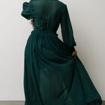 Baltic Born Celine Hunter Green Maxi Dress Photo 1
