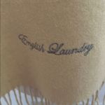 English Laundry Light Gold/Mustard Cashmere Scarf Gold Photo 2
