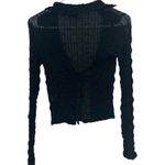 Princess Polly NUCCI LACE LONG SLEEVE TOP BLACK size 2 Photo 4
