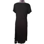 Liz Lange  Black Maternity Dress Size L Photo 4