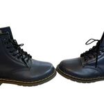 Dr. Martens Navy Blue Lace Up Boots Womens Size 10.5 Mens Size 8.5 Photo 5