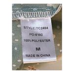 GIGIO USA Floral Patchwork Kimono Duster Green‎ Pink Bohemian Women Size Medium Green Photo 5