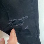 Levi's Levi’s 721 solid black distressed high rise skinny jeans size 27 Photo 6